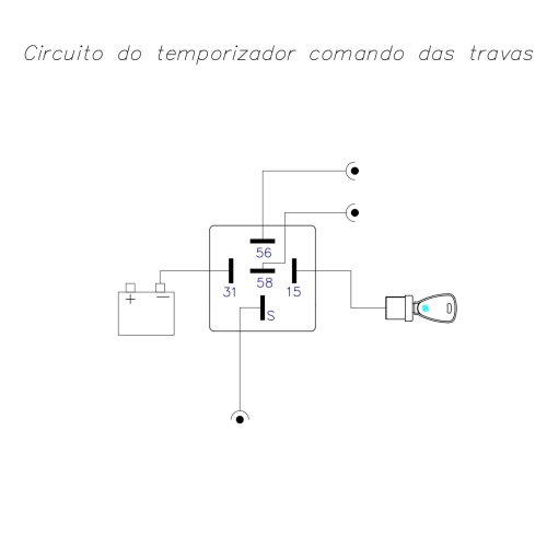 Rele Acendedor Automatico 24 Volts 5 Saídas - Universal